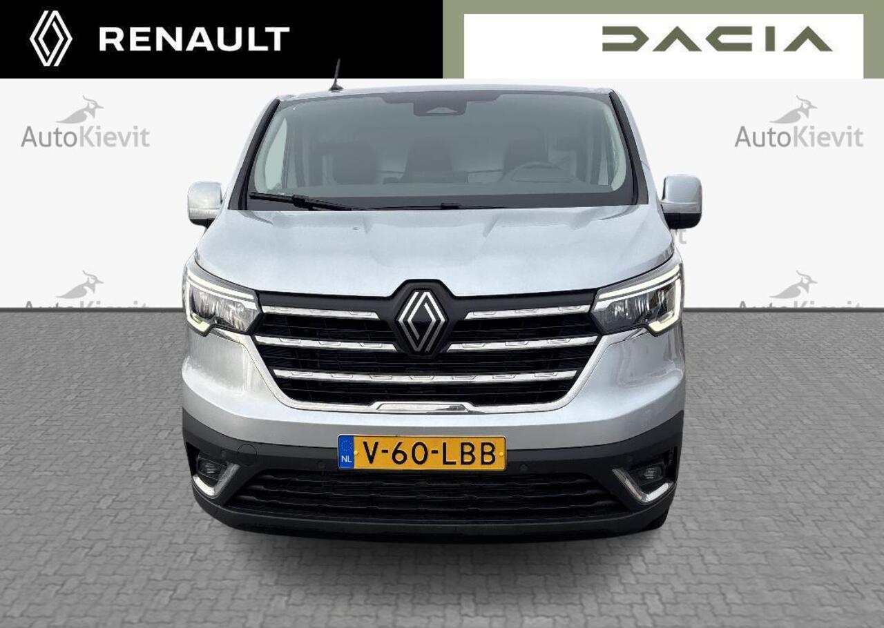 Renault TRAFIC 2.0 Blue dC1 150 EDC T30 L2H1 Advance - Zijschuifdeur links zonder ruit / EASY LINK navigatiesysteem met 8\" touchscreen en DAB+ radio en kaart Europa / Additionele parkeerhulp / Vierseizoenbanden met sneeuwvlokicoon / Reservewie
