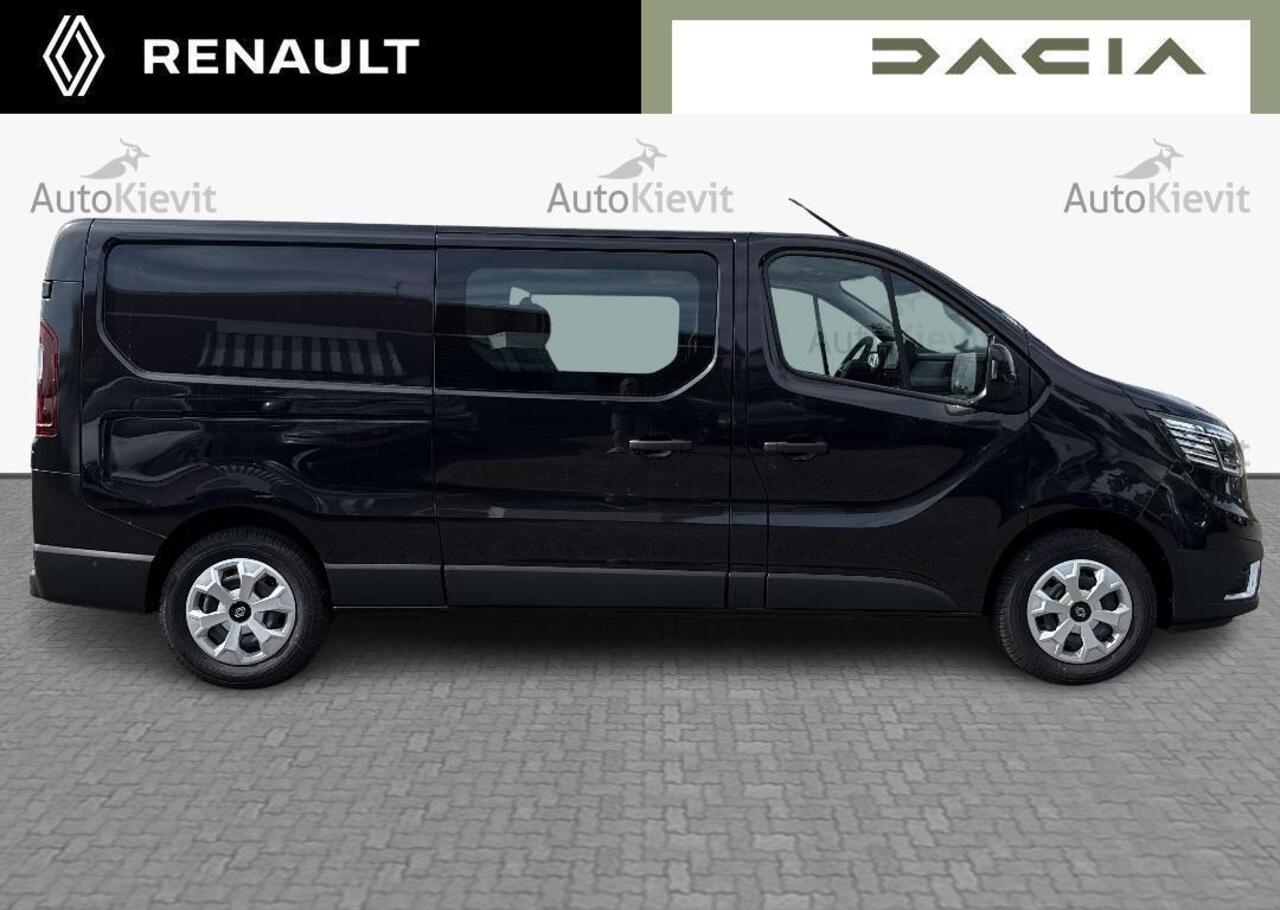 Renault TRAFIC 2.0 Blue dCi 110 T30 L2H1 Advance DC - Dubbele Cabine - Zijdeur link + rechts - EASY LINK navi - Additionele parkeerhulp - Houten laadvloer SNOEKS