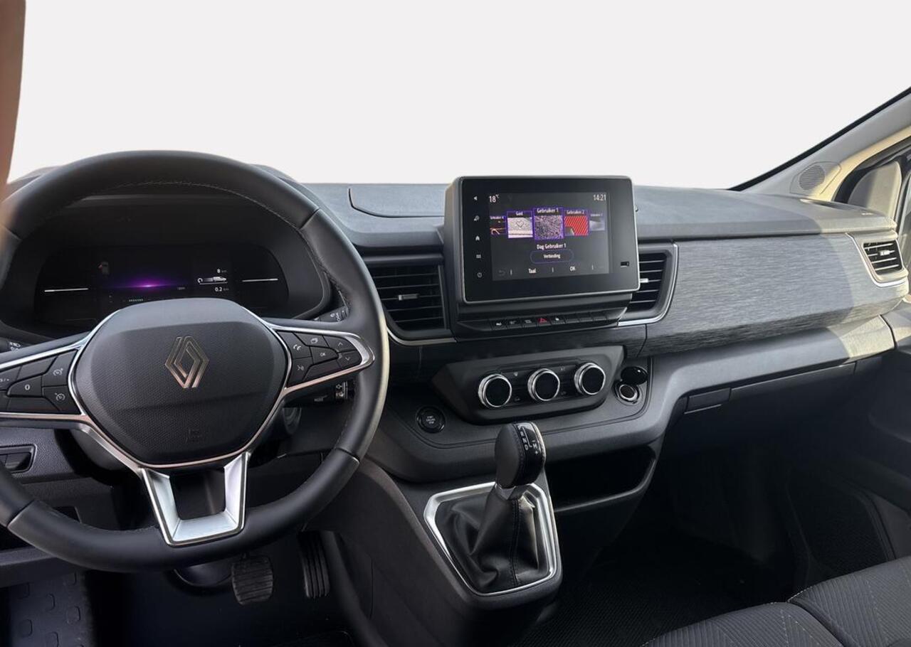 Renault TRAFIC 2.0 Blue dCi 170 EDC T30 L2H1 Extra - Zijschuifdeur links - 17" lichtmetalen velgen Noir - Reservewiel