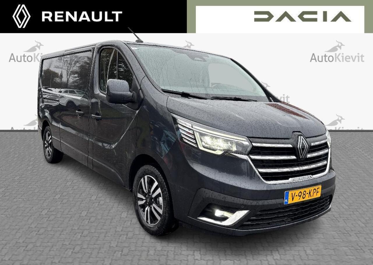 Renault TRAFIC 2.0 Blue dCi 170 EDC T30 L2H1 Extra - Alarm / Trekhaak / Houten laadvloer / Zijschuifdeur links zonder ruit / 17" lichtmetalen velgen / Reservewiel