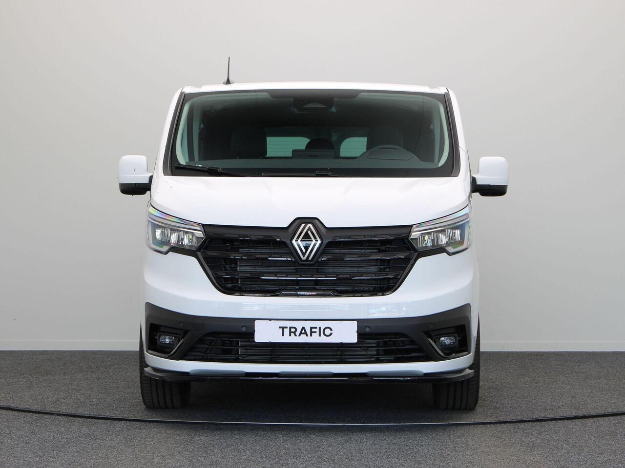 Renault TRAFIC 2.0 dCi EDC 170pk T29 L2H1 Extra DC | Dubbel cabine | Anniversary+ | Lederen bekleding | Frontlip | Spoiler | Design lichtmetalen velgen |