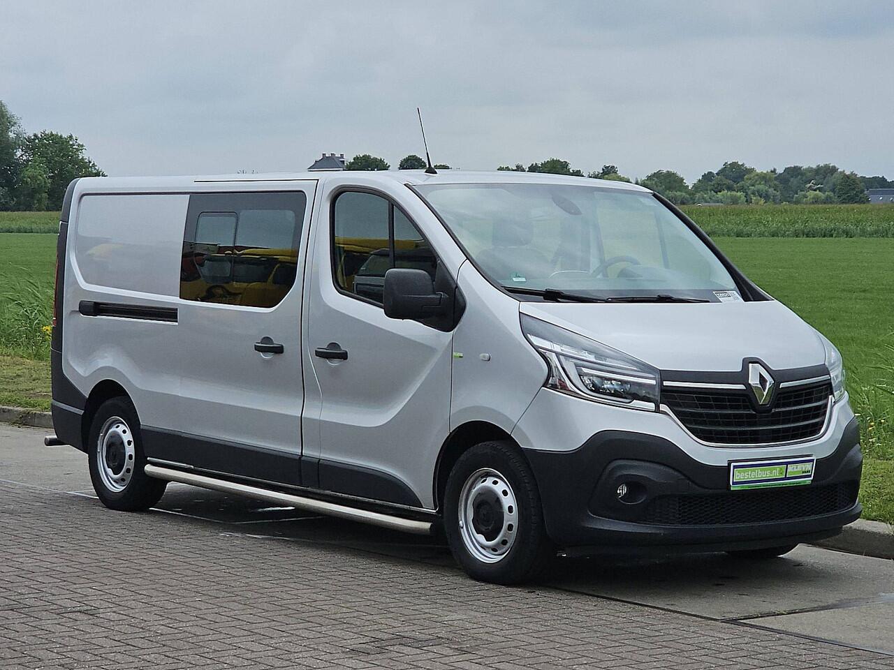 Renault TRAFIC 2.0 dCi 145 T29 L2H1 DC Comfort Airco Automaat Navi Sidebars Euro6 145Pk NAP 1e Eigenaar!