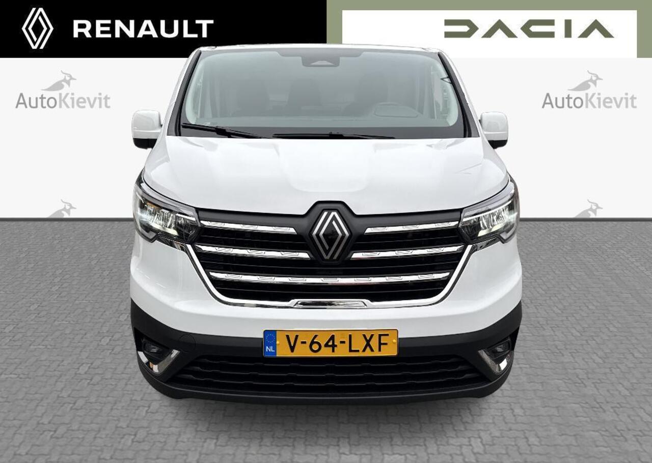Renault TRAFIC E-Tech T29 L2H1 Advance 52 kWh - 50 kW DC-lader EASY LINK navigatiesysteem met 8\" touchscreen en DAB+ radio,houten laadvloer en polypro zijwandbekleding in de laadruimte
