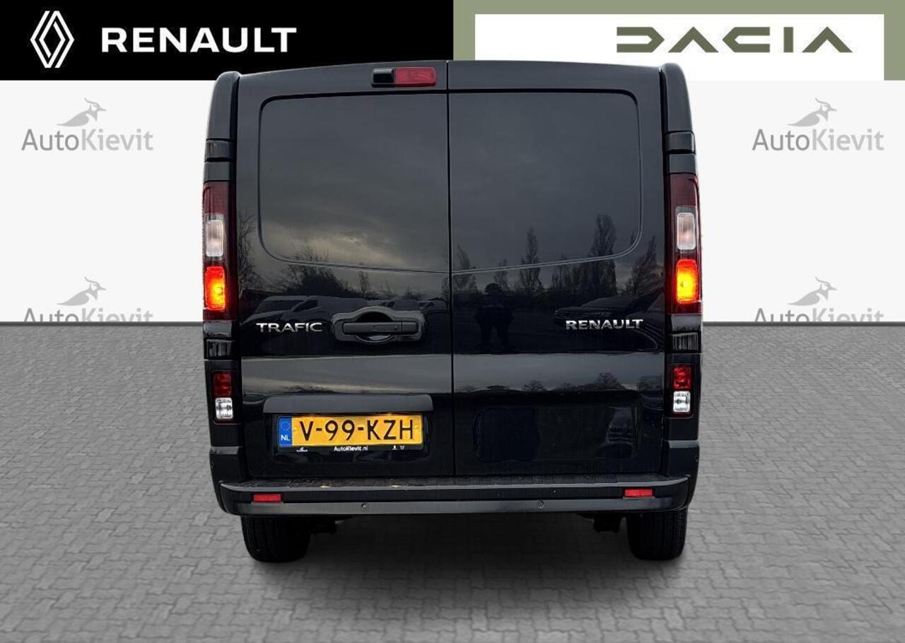 Renault TRAFIC 2.0 Blue dC1 150 T30 L2H1 Extra -Reservewiel / Alarm / 17\" lichtmetalen velgen 'Avens Noir Diamantée' in aluminium en zwart,Houten laadvloer