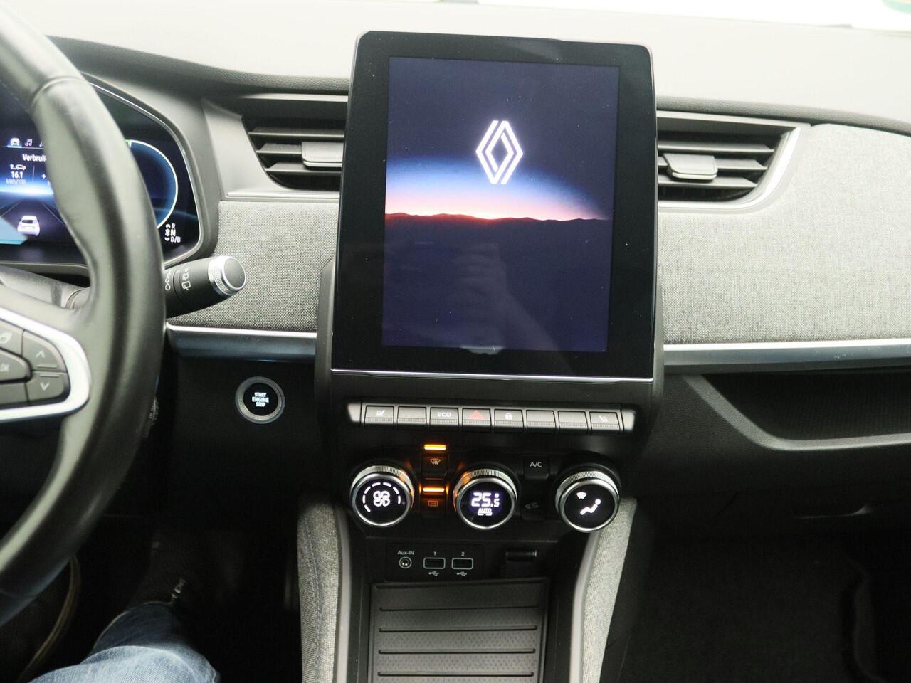 Renault ZOE R135 Intens 52 kWh (ex Accu) Huuraccu vanaf ¤ 79,- pm | Automaat | Climate Control | Easy Link Navi met Apple CarPlay & Android Auto | Pack Winter