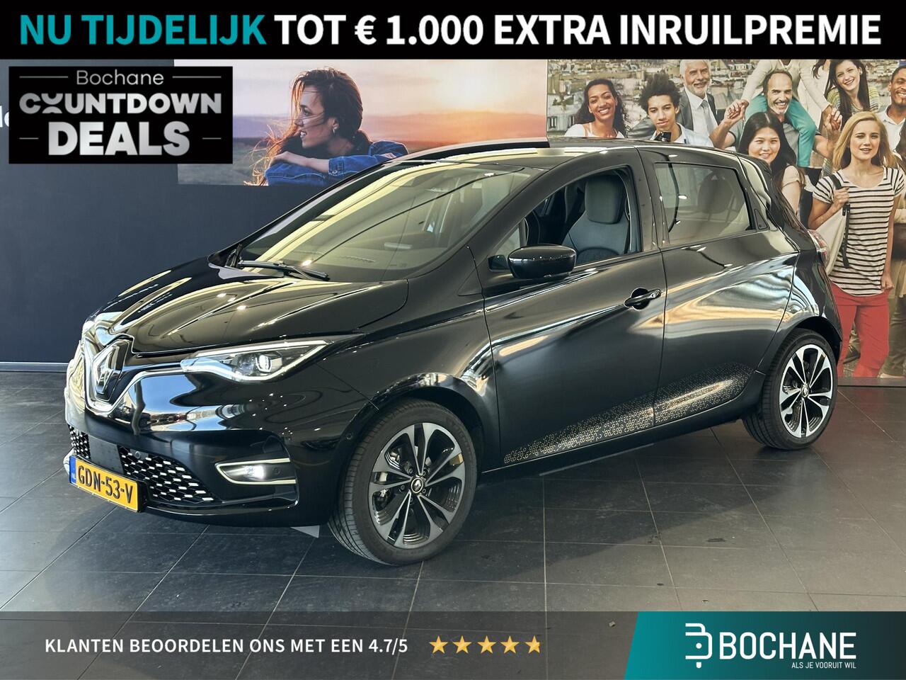 Renault ZOE R135 Iconic 52 kWh 98% SOH | KOOP ACCU | ACHTERUITRIJCAMERA | PARKEERSENSOREN ACHTER | CLIMATE CONTROL