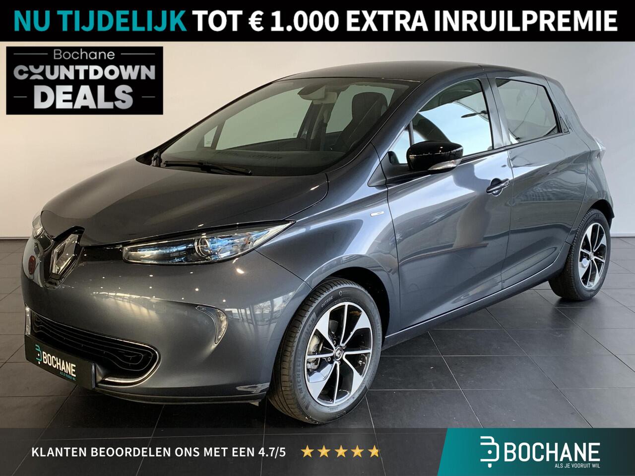 Renault ZOE R110 Iconic 41 kWh (ex Accu) NAVIGATIE | ACHTERUITRIJCAMERA | PARKEERSENSOREN ACHTER | CLIMATE CONTROL