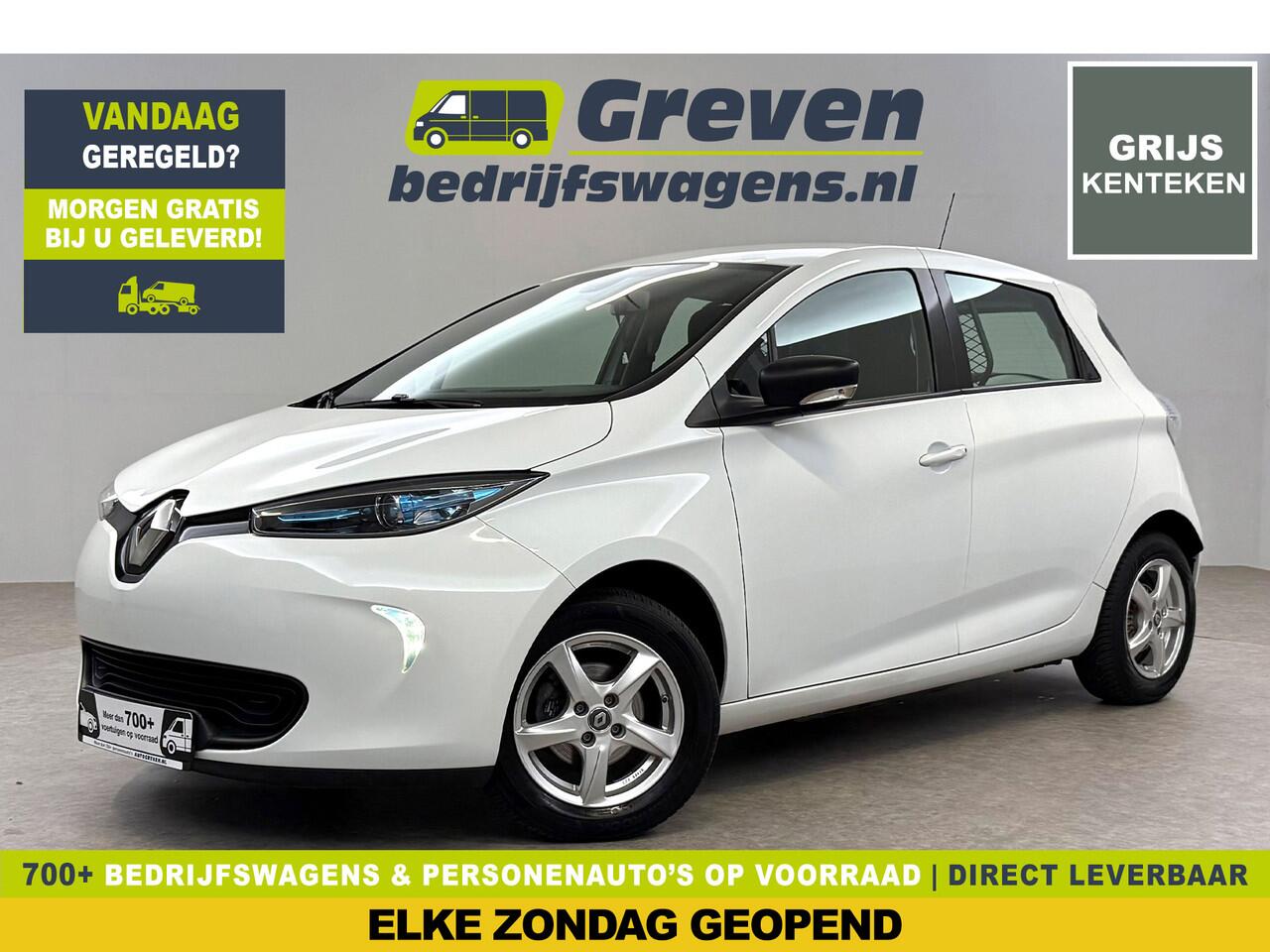 Renault ZOE Cargo Huur Accu 41 kWh | VAN | Grijs Kenteken | Airco | Cruise | Carplay | LED | Parkeersens.