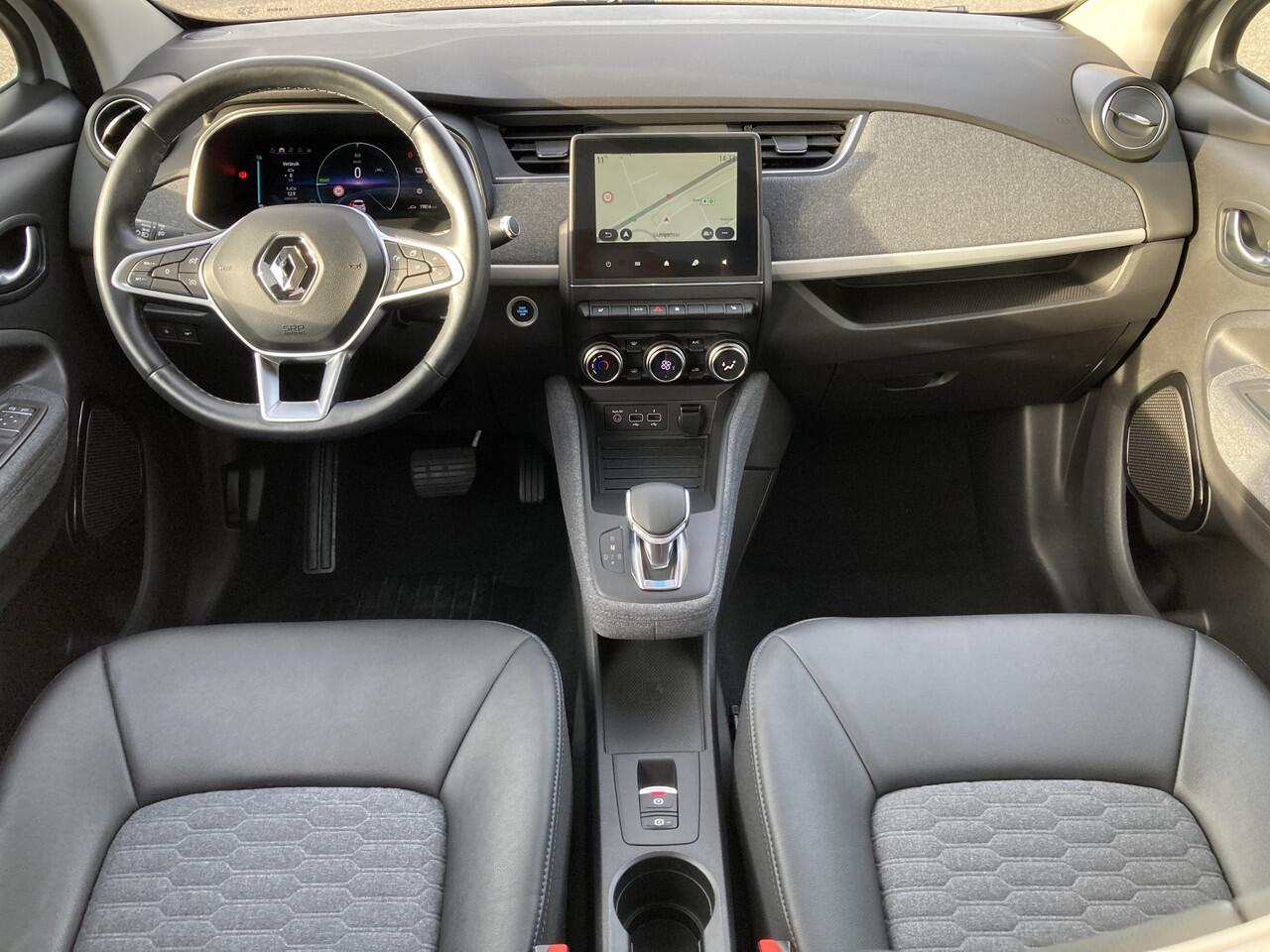 Renault ZOE E-Tech Electric R135 Intens 50 kWh (KoopBatterij) CCS-SNELLADER! / Navi / Camera / Bluetooth / Cruise / Parkeersensoren V A / Lane assist / LM Velgen 16'' /