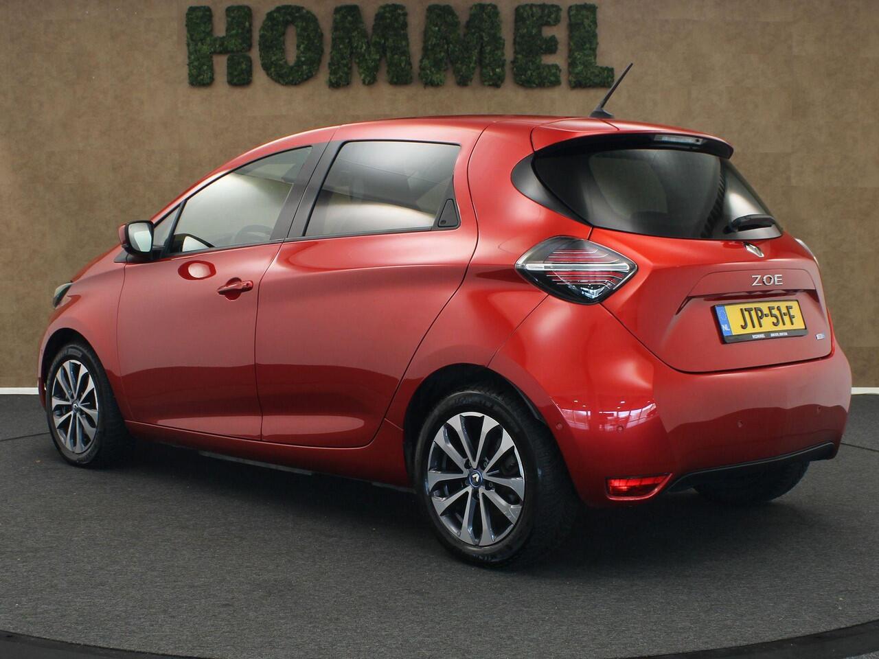 Renault ZOE R135 Intens 52 kWh SOH 90,6% !!!- KOOPACCU - DODEHOEKDETECTIE - ACHTERUITRIJCAMERA - PARKEERSENSOREN VOOR/ACHTER - AIRCO (AUTOMATISCH) - CRUISE CONTROL - APPLE CARPLAY/ANDROID AUTO - KEYLESS ENTRY/START