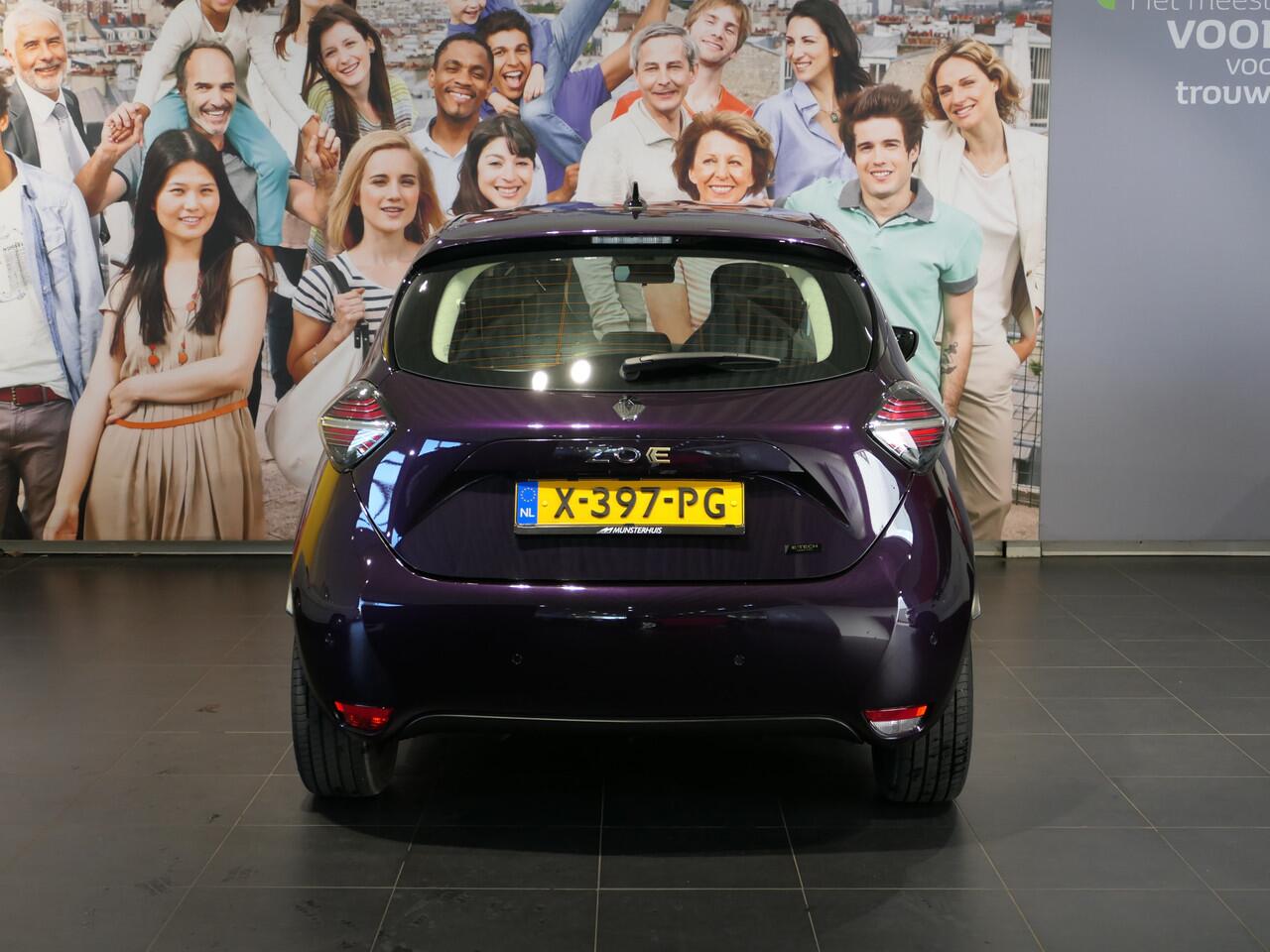 Renault ZOE R135 Evolution 52 kWh - Occasion Lease vanaf ¤444 p/m - *Vraag naar beschikbaarheid!* - Apple carplay & Android auto - cruise - sensor achter