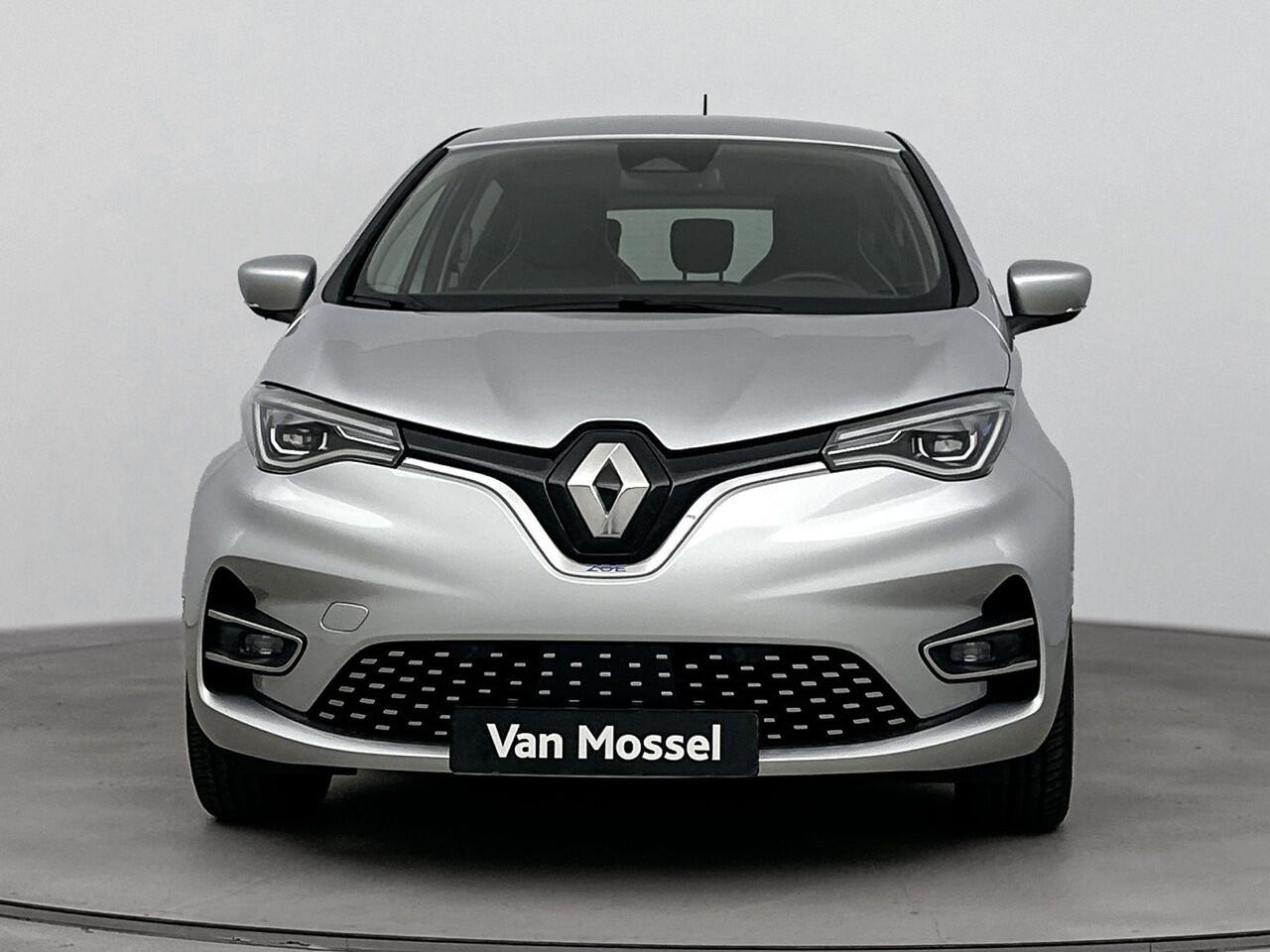 Renault ZOE R135 Intens 52 kWh 135Pk (ex Accu) Huuraccu vanaf ¤79,- p.m.| Navigatie | Apple & Android Carplay | Parkeersensoren rondom & Camera | Climate Control | Cruise Control | Lichtmetalen Velgen | Keyless Entry & Start |