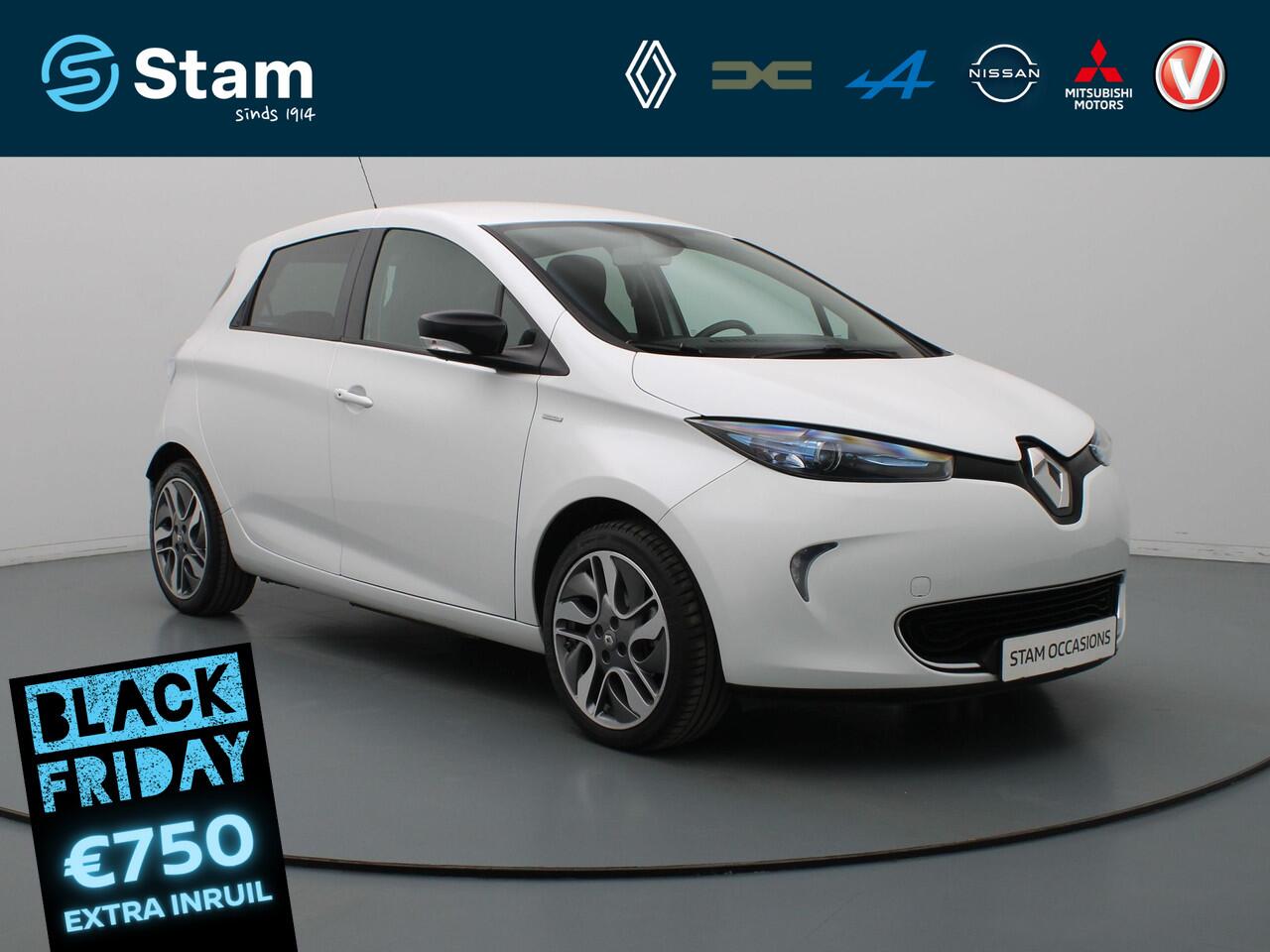 Renault ZOE 109pk R110 Limited 41 kWh HUURBATTERIJ BOSE | Camera | Cruise | Navi | Parkeersens. achter | Stoelverw.