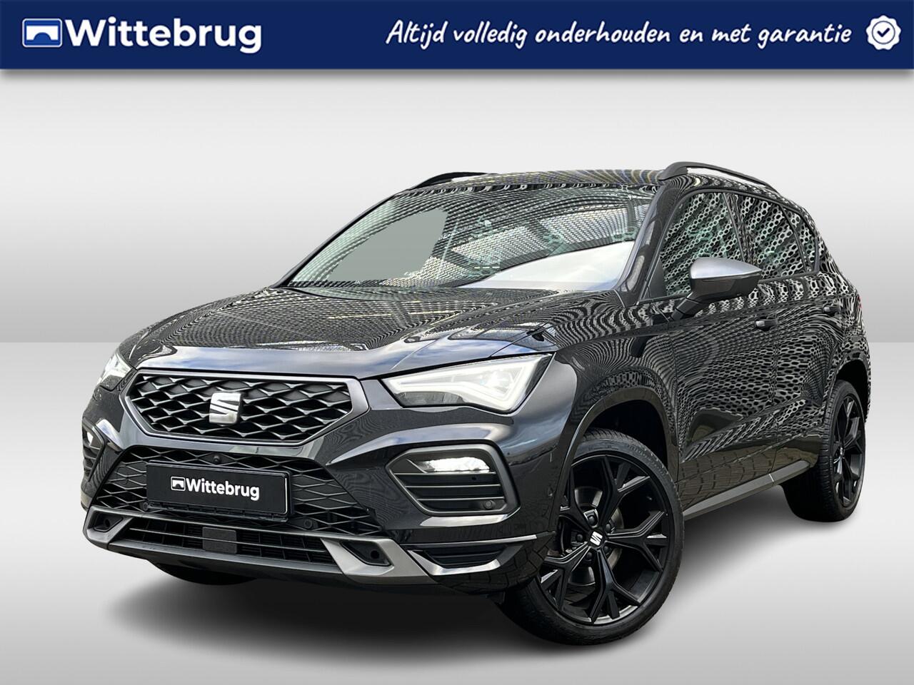 Seat ATECA 1.5 TSI 150PK FR Black Edition / Facelift / Trekhaak Elek. / Digitale Cockpit / 360 Camera / Lederen Sportstoelen / 19"LMV / Elektrische achterklep **
