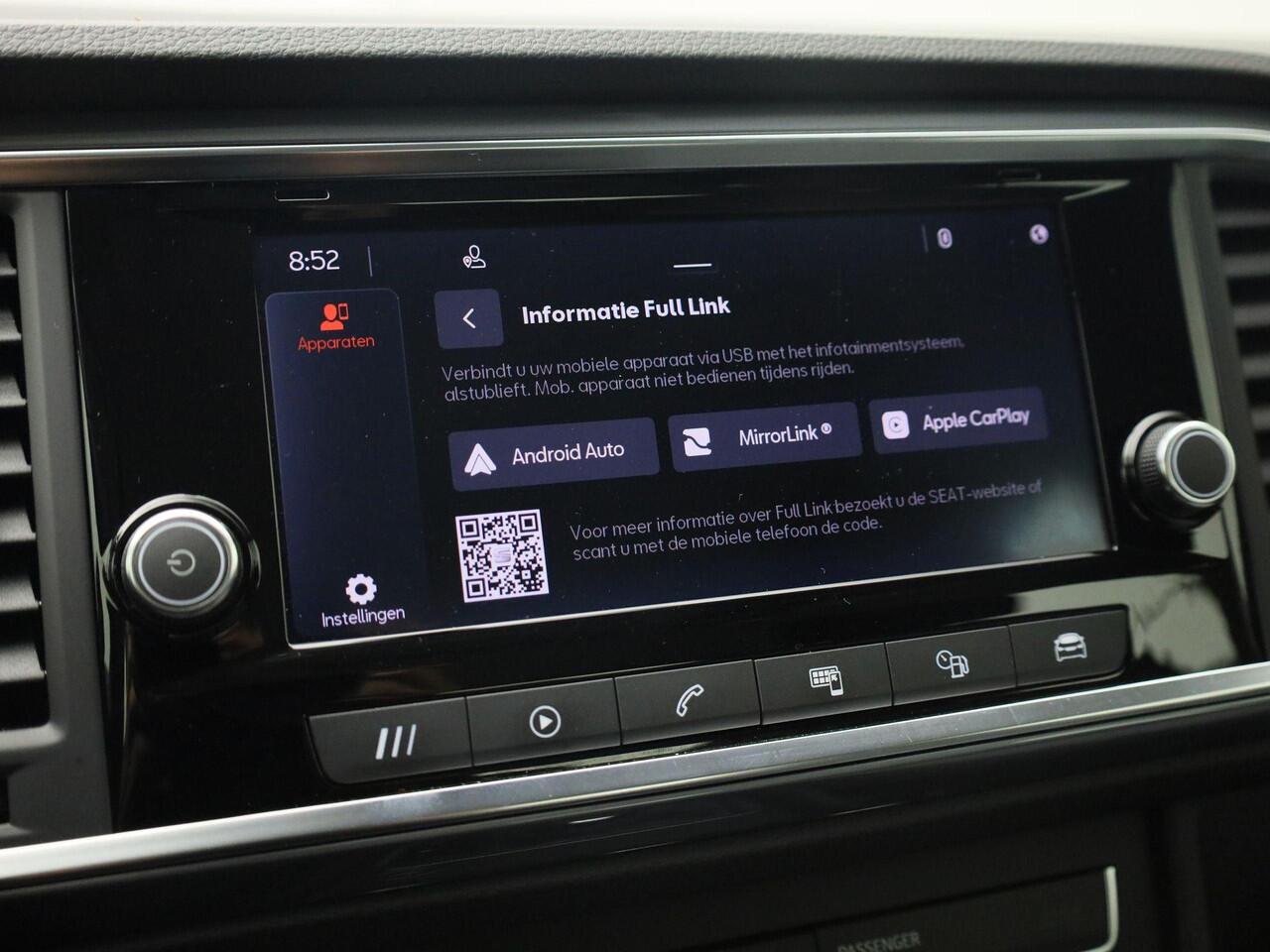 Seat ATECA 1.5TSI/150PK Style DSG · Apple/Android Car Play · Stoel- & stuurverwarming · Camera + Parkeersensoren