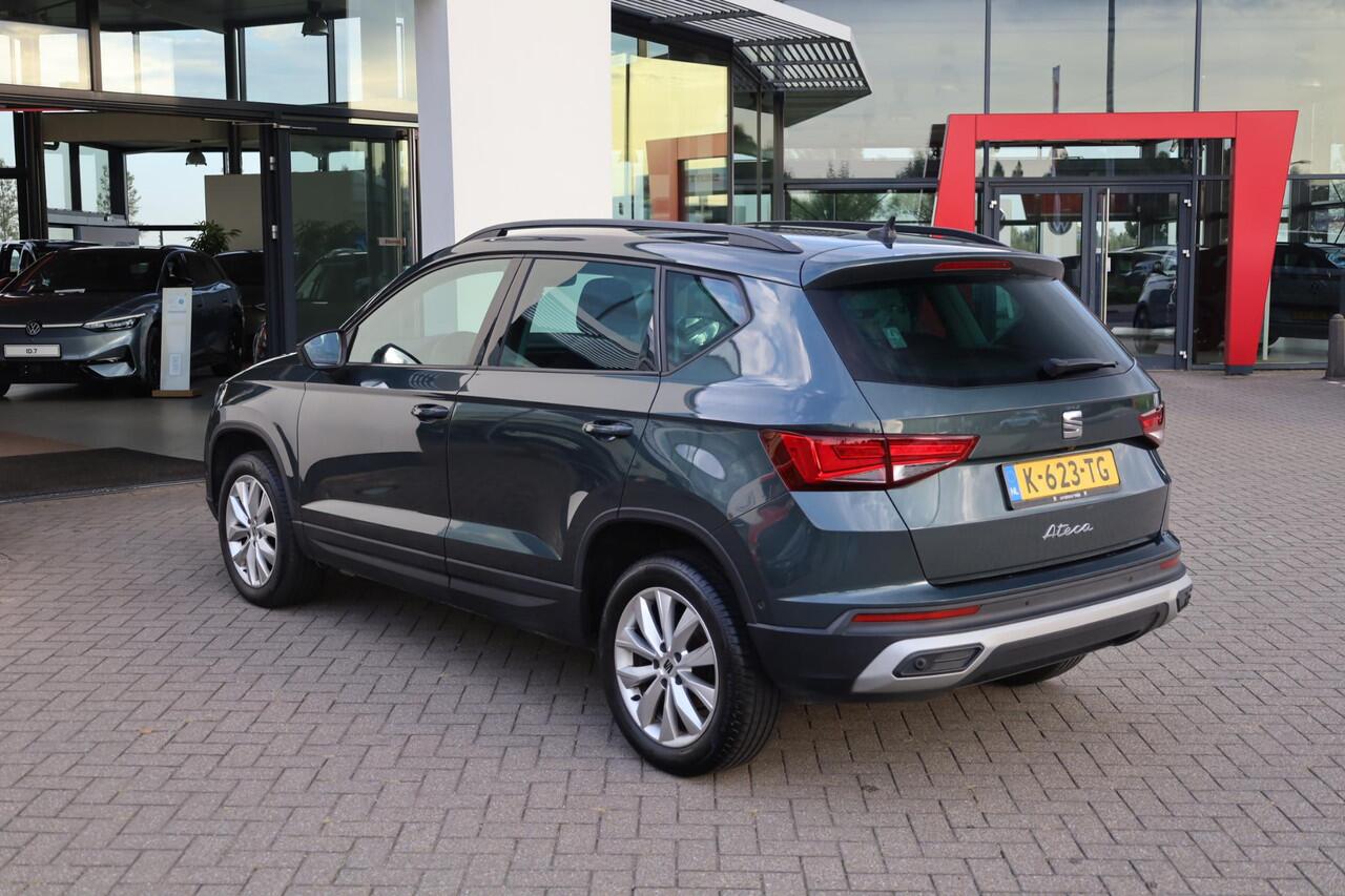 Seat ATECA 1.5 TSI Style Business Intense 110KW/150PK, Nieuw door ons geleverd NL auto 1e eigenaar, Full led, achteruitrijcamera, cruise control, climatronic, carplay, pdc voor en achter, navigatie, park assist, licht en regensensor, spraak bediening, privacy glas