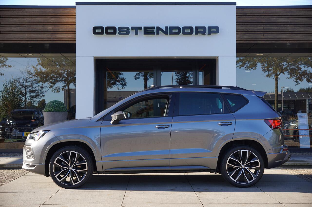 Seat ATECA 1.5TSI/150pk FR Blackstyle DSG|2023|Panoramadak|Trekhaak|Cruise+ACC|Virtual Cockpit|PDC+Camera|Stuur-+stoelverw.|Keyless|19"LMV