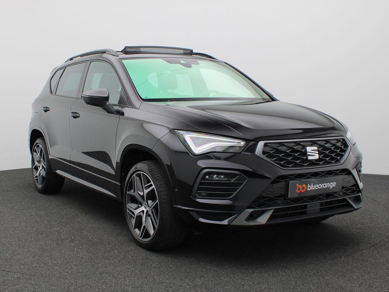 Seat ATECA 1.5 TSI FR Business Intense 150PK DSG Panoramadak, virtual cockpit, park assist, elek. achterklep, voorruit/stuur/stoelverwarming, 19'' lichtmetaal