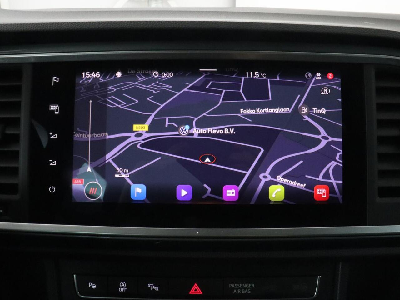 Seat ATECA 2.0 TDI FR Intens | Leder/Alcantara | Stoelverwarming | 360 Camera | Trekhaak | BeatsAudio | Adaptive cruise | Virtual Cockpit | Carplay | Navigatie | Full LED