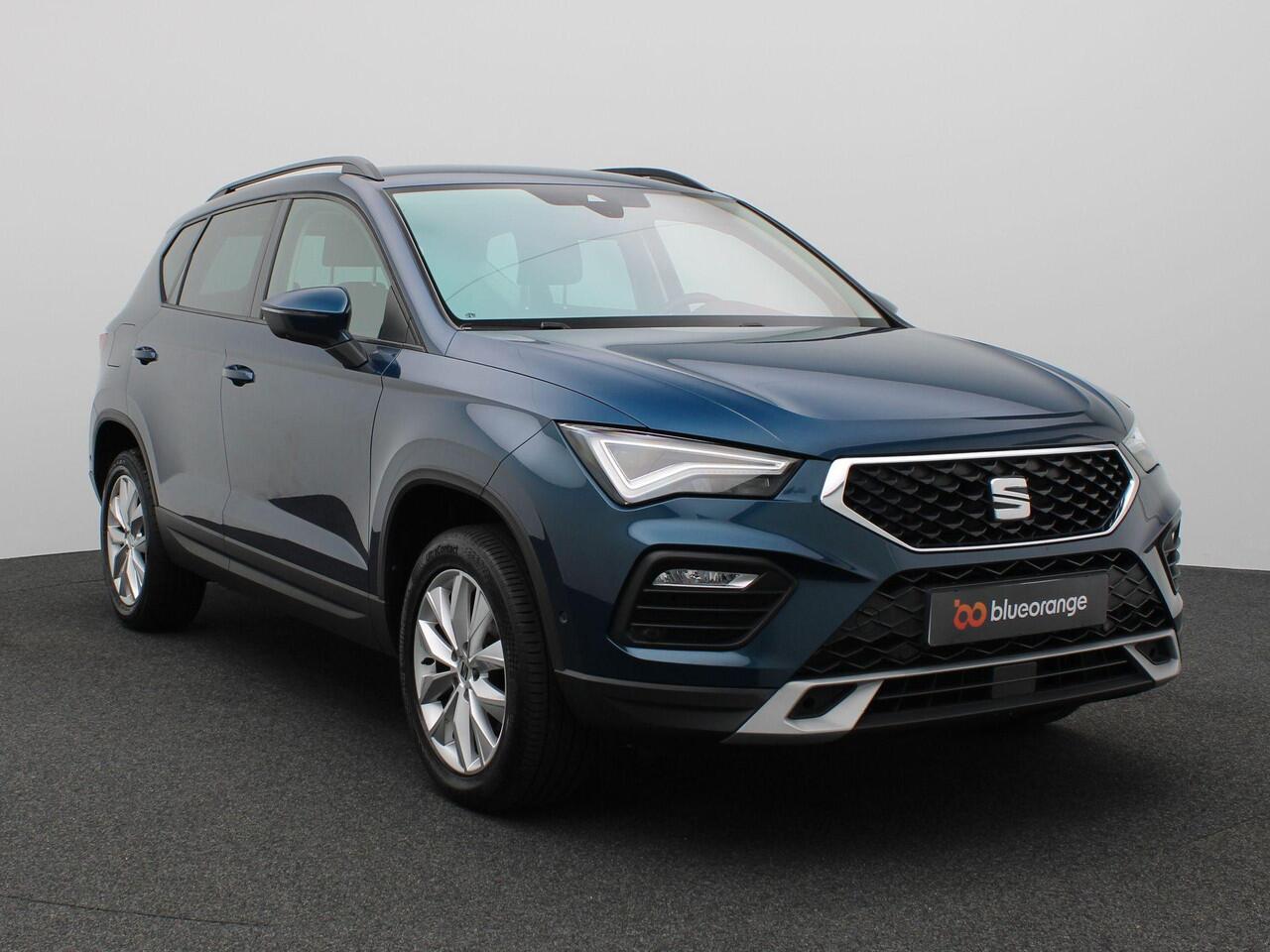 Seat ATECA 1.5 TSI Style Business Intense 150PK Trekhaak, Achteruitrijcamera, Keyless, Digital Cockpit, Voorruitverwarming, Stoelverwarming, Side Assist, 17" LM Velgen, Adaptieve Cruise Control