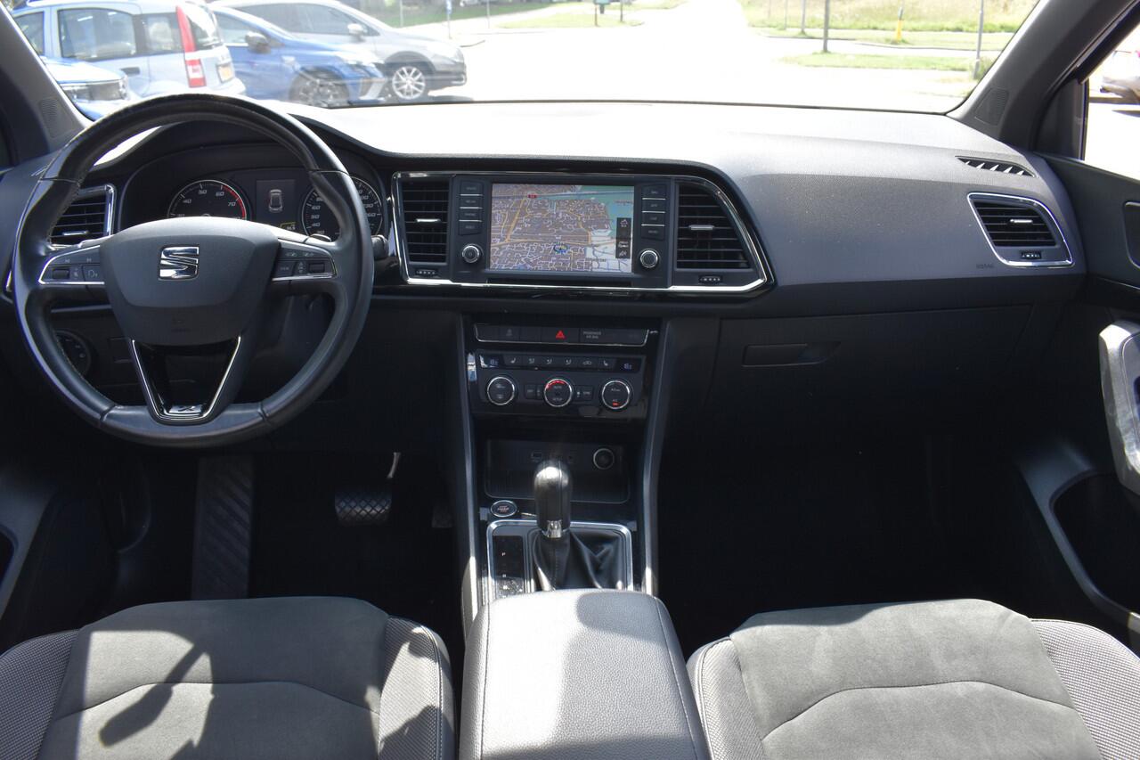 Seat ATECA 1.5 TSI Xcellence Business Intense Navigatie | Stoelverwarming | Half-Leder | Camera 12 mnd BOVAG garantie Whatsapp 06-53188999