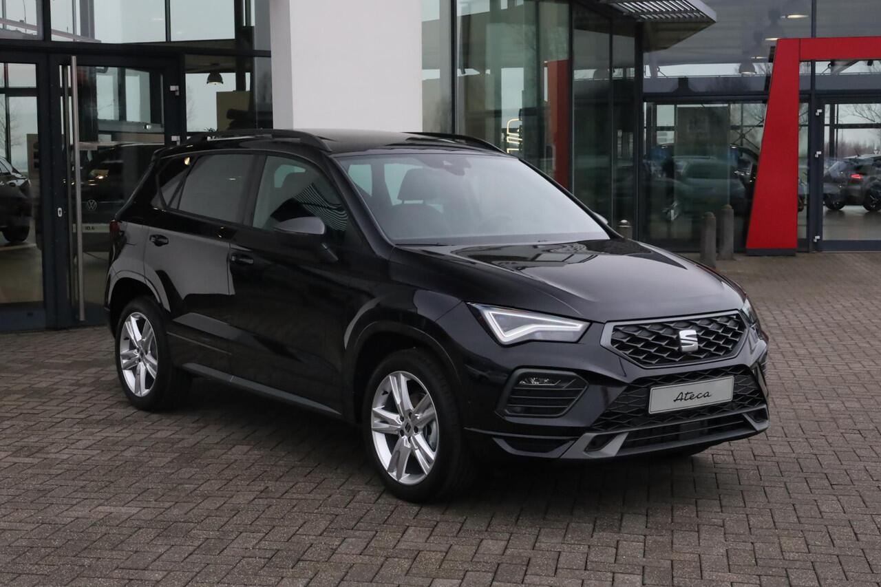 Seat ATECA 1.5 TSI FR Business Intense 150PK / 110kW Panoramadak elek. verst., achteruitrijcamera, full LED koplampen, dodehoekdetectie, verwarmbaar stuuwiel + voorstoelen, Apple Carplay & Android Auto, volledig digitaal instrumentenpaneel (Virtual Cockpit), adaptiv