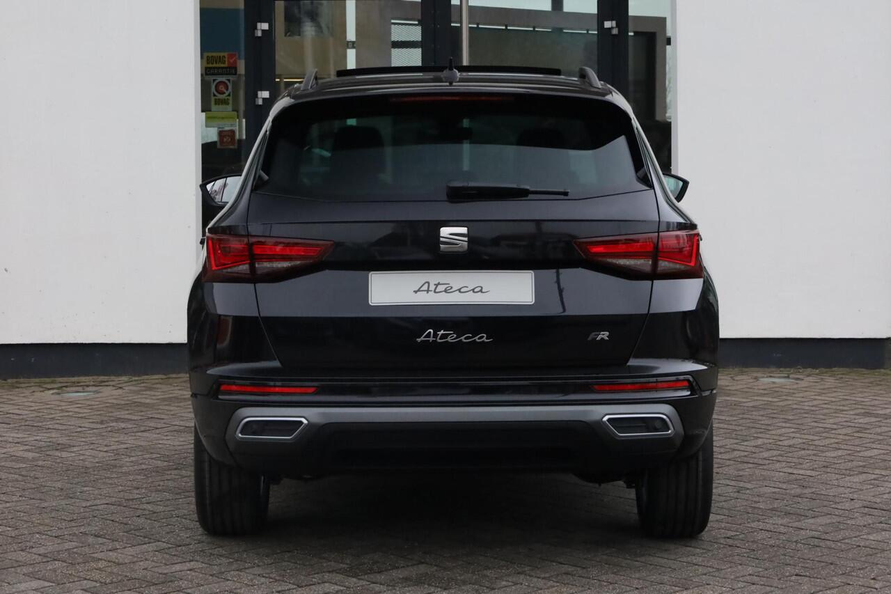 Seat ATECA 1.5 TSI FR Business Intense 150PK / 110kW Panoramadak elek. verst., achteruitrijcamera, full LED koplampen, dodehoekdetectie, verwarmbaar stuuwiel + voorstoelen, Apple Carplay & Android Auto, volledig digitaal instrumentenpaneel (Virtual Cockpit), adaptiv
