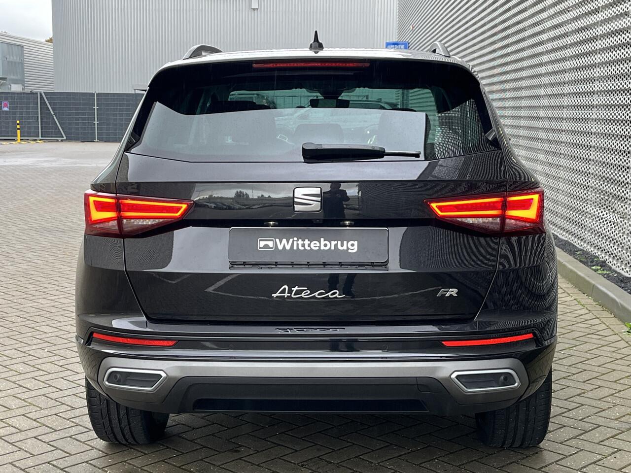 Seat ATECA 1.5 TSI 150PK FR Black Edition / Facelift / Trekhaak Elek. / Digitale Cockpit / 360 Camera / Lederen Sportstoelen / 19"LMV / Elektrische achterklep **