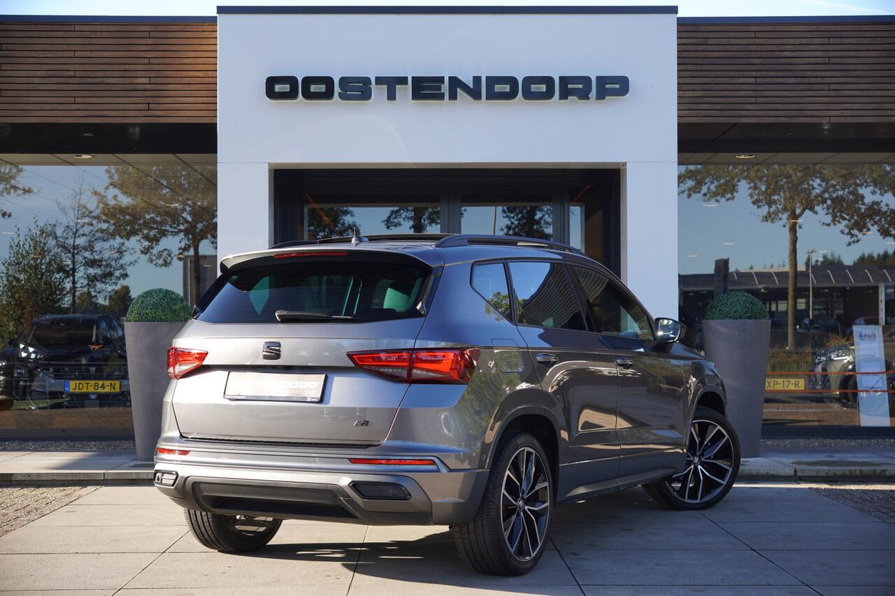 Seat ATECA 1.5TSI/150pk FR Blackstyle DSG|2023|Panoramadak|Trekhaak|Cruise+ACC|Virtual Cockpit|PDC+Camera|Stuur-+stoelverw.|Keyless|19"LMV
