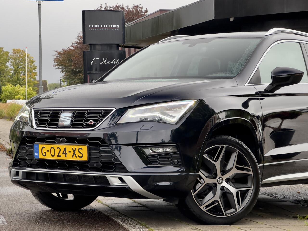 Seat ATECA 1.5 TSI AUT7 FR INTENSE 150PK PANODAK VOL-LEDER NAVI CAMERA360 DIGI-DASH CARPLAY LED 19 INCH-LMV PDC