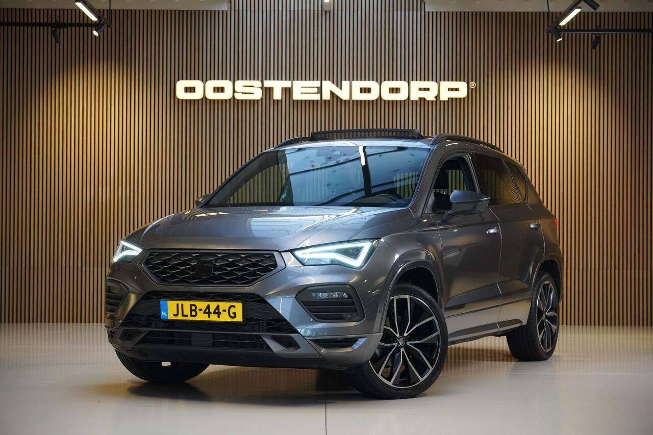 Seat ATECA 1.5TSI/150pk FR Blackstyle DSG|2023|Panoramadak|Trekhaak|Cruise+ACC|Virtual Cockpit|PDC+Camera|Stuur-+stoelverw.|Keyless|19"LMV