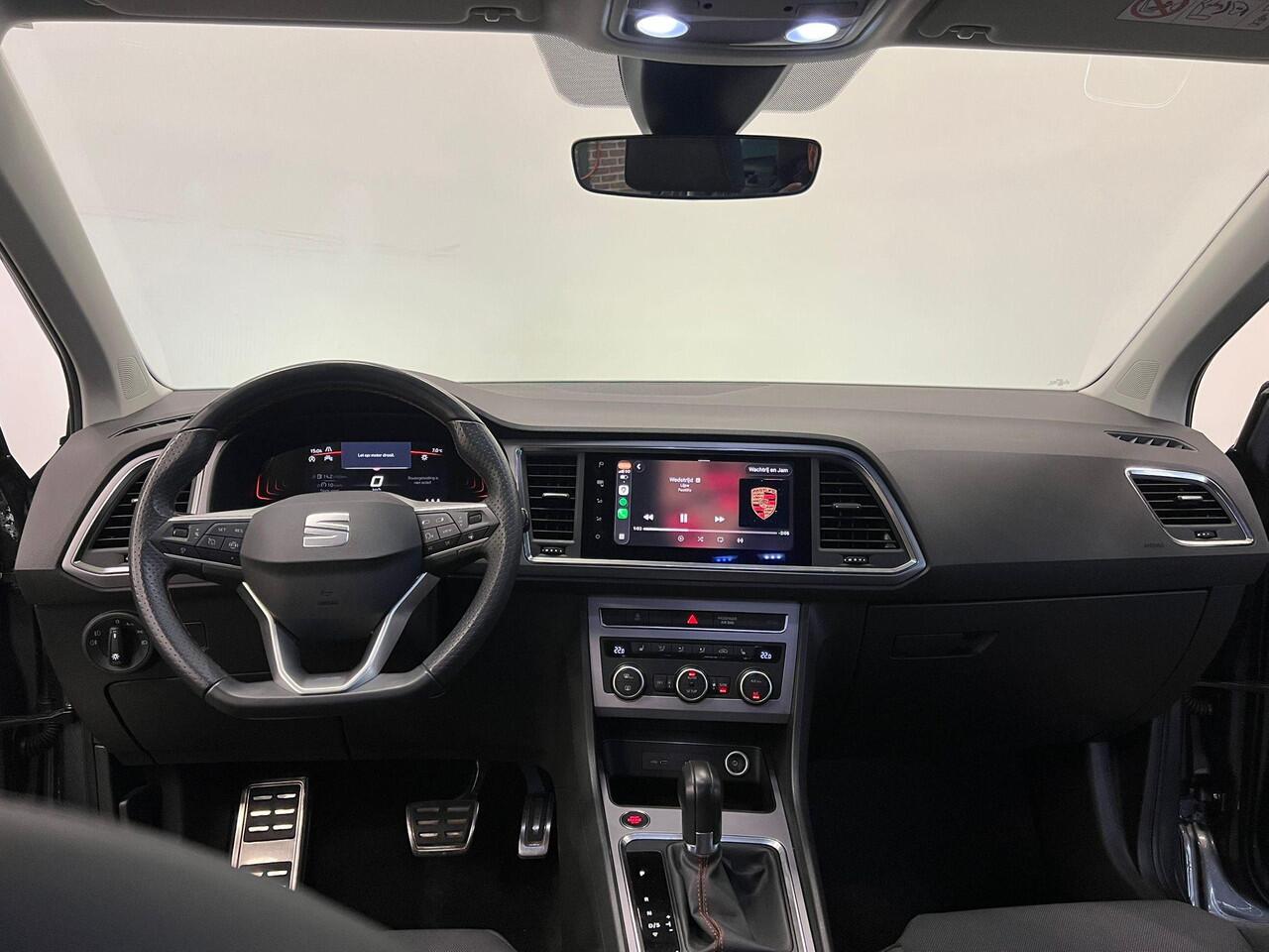 Seat ATECA 1.5 TSI DSG7 Aut. FR Business Intense Airco ECC Navi Carplay PDC VA + Camera Adaptive Cruise Control LED Matrix Stoel/Stuurverwarming Keyless Ambiente verlichting