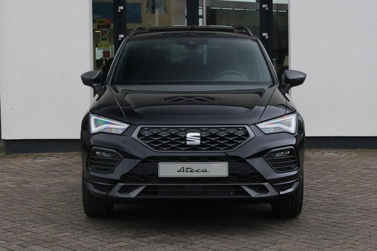 Seat ATECA 1.5 TSI FR Business Intense 150PK / 110kW Panoramadak elek. verst., achteruitrijcamera, full LED koplampen, dodehoekdetectie, verwarmbaar stuuwiel + voorstoelen, Apple Carplay & Android Auto, volledig digitaal instrumentenpaneel (Virtual Cockpit), adaptiv