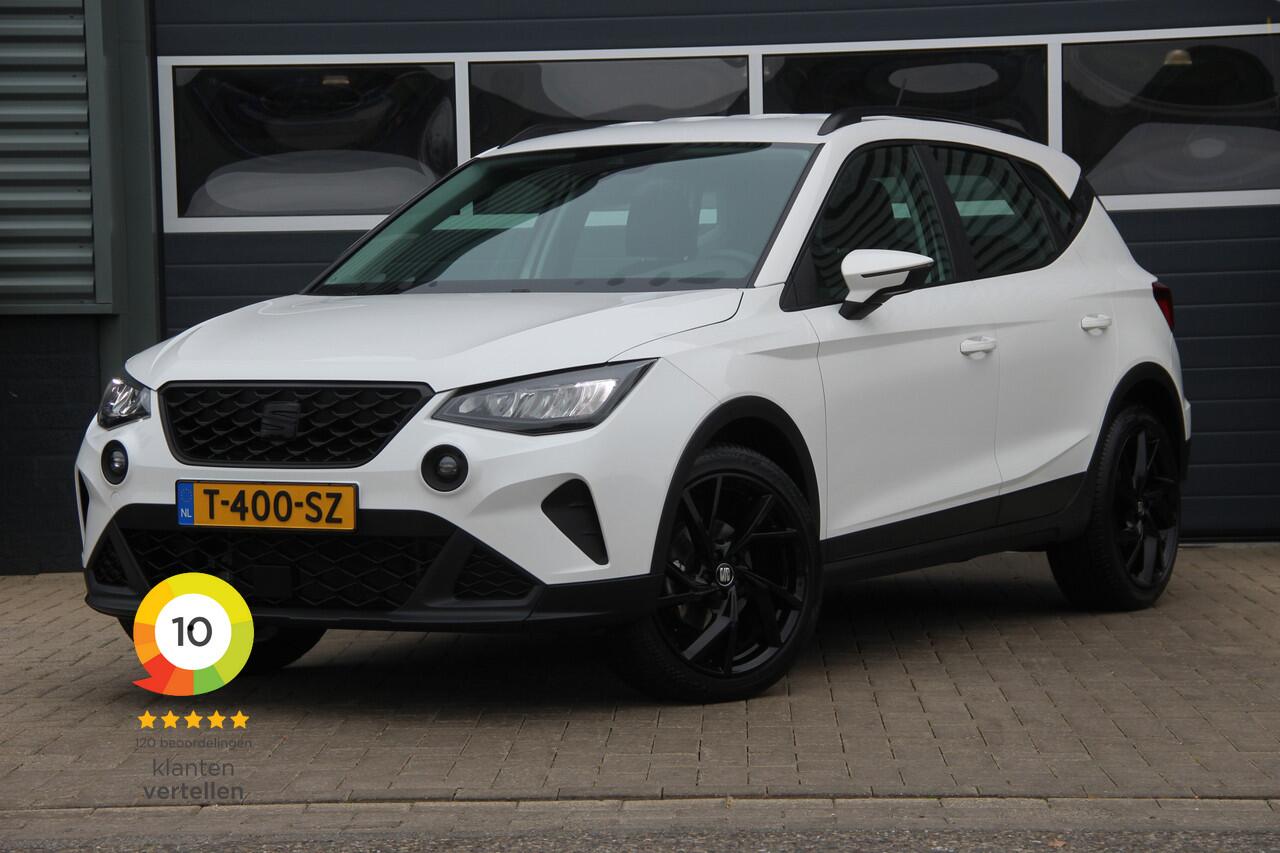 Seat Arona 1.0 TSI | NL auto | CarPlay | Camera | Navi | Airco | Cruise | Lane assist | Front assist | Seat connect | LMV18'' Goede banden | Rijdt erg zuinig | Hoge instap | Zeer nette auto
