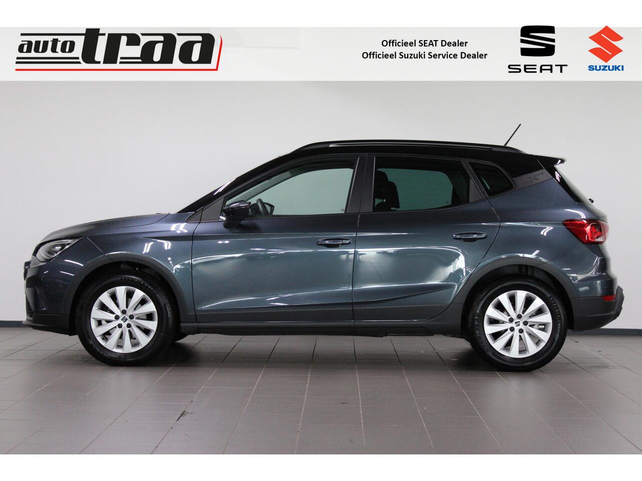 Seat Arona 1.0 EcoTSI Style Business Connect 5 jaar garantie / 6 versnellingen / 115PK / Full led / Blind spot /