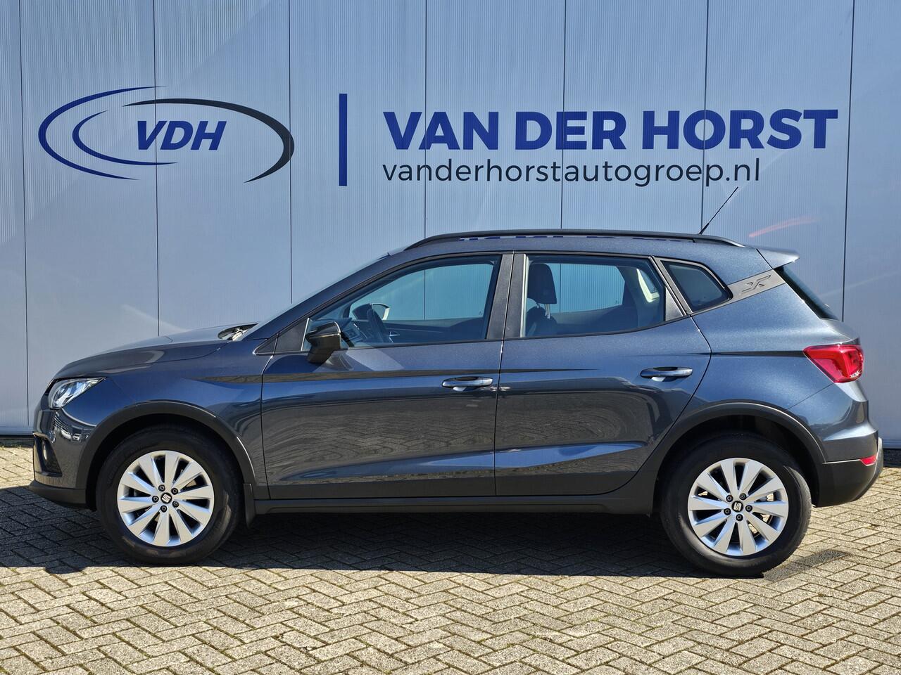 Seat Arona 1.0-115pk TSI Style Business Intense AUTOMAAT ! Gun u het comfort van een automaat ! Volautm. airco dual, stoelverwarming, cruise control, LM wielen, metallic lak