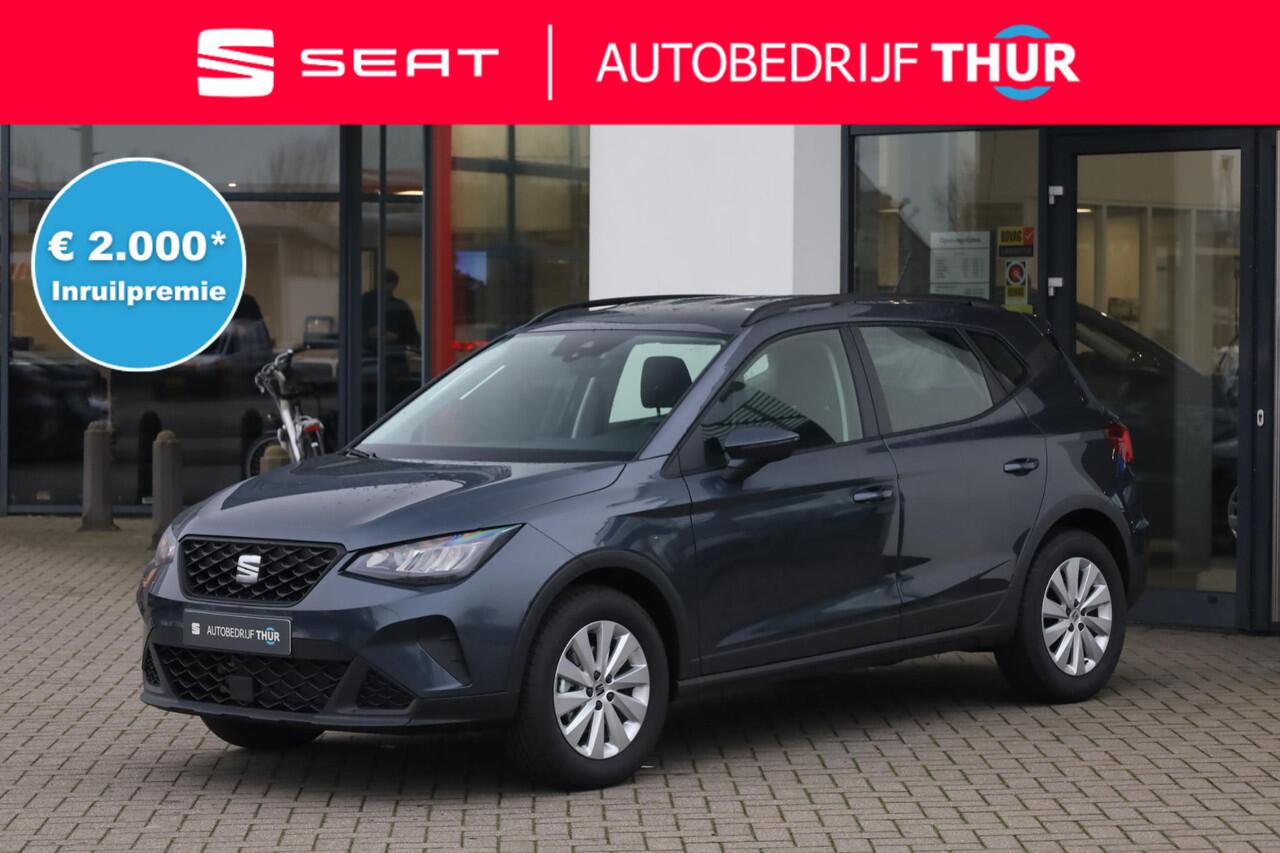 Seat Arona 1.0 EcoTSI Reference 95PK / 70kW, *PRIVATE LEASE VANAF ¤ 369,- | Apple Carplay & Android Auto, cruise control, LED koplampen, volledig digitaal instrumentenpaneel, airco, parkeersensor achter, verkeerstekenherkenning, rijstrooksensor met correctie, DAB, c