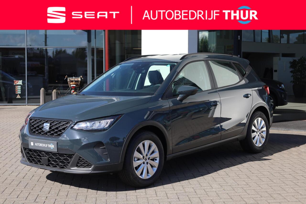 Seat Arona 1.0 EcoTSI Reference 95PK / 70kW Apple Carplay & Android Auto, cruise control, airconditioning, volledig digitaal instrumentenpaneel (Virtual Cockpit), verkeerstekenherkenning, parkeersensoren achter, 16'' LMV 'Design'