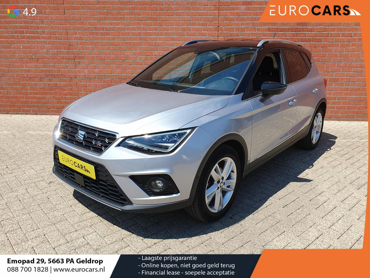 Seat Arona 1.0 TSI 110pk DSG FR Navigatie Apple Carplay/Android Auto Camera Parkeersensoren Adaptive Cruise Control Blind Spot Assist Stoelverwarming Ledverlichting Climate Control Getinte ramen