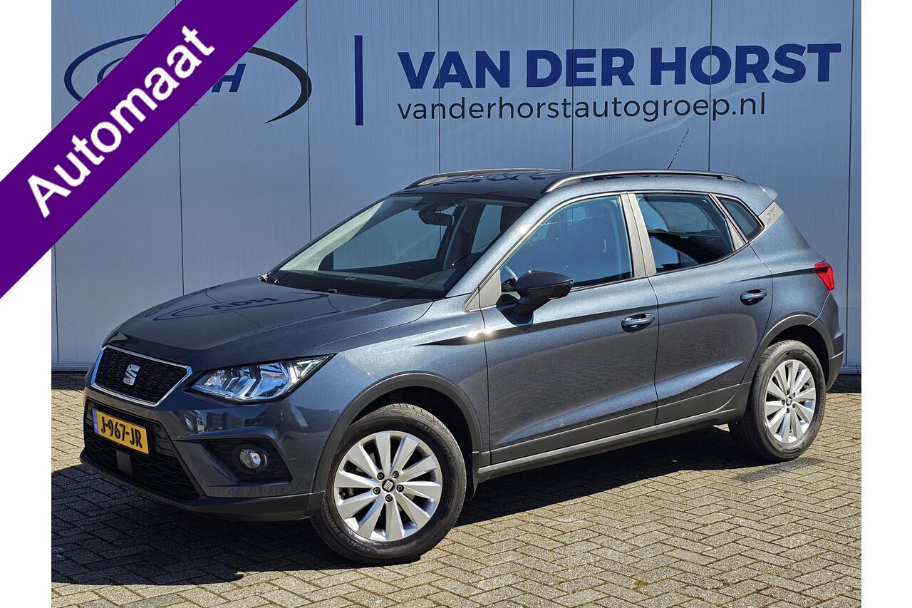 Seat Arona 1.0-115pk TSI Style Business Intense AUTOMAAT ! Gun u het comfort van een automaat ! Volautm. airco dual, stoelverwarming, cruise control, LM wielen, metallic lak