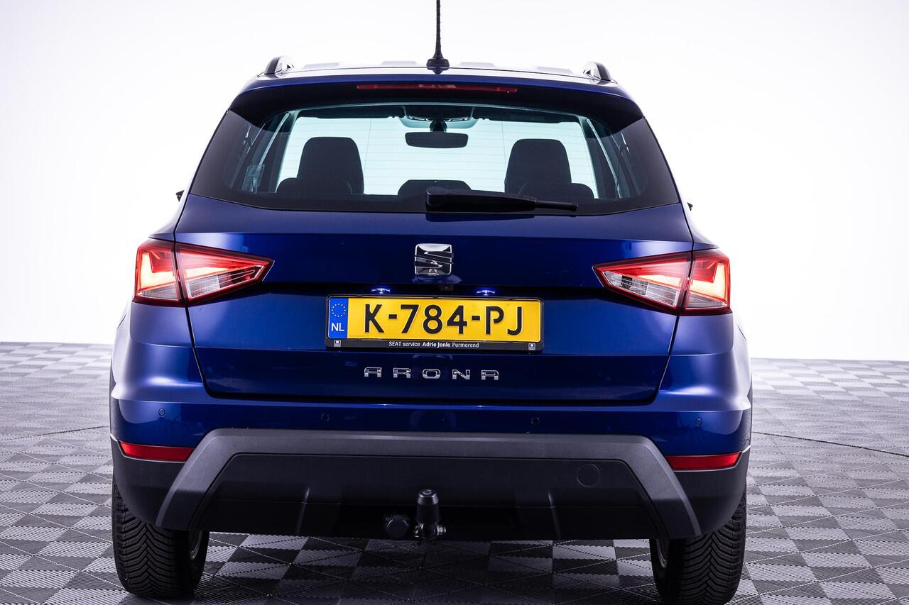 Seat Arona 1.0 TSI Style Business Intense 110 PK | TREKHAAK | ACHTERUITRIJCAMERA | APPLE CARPLAY | PARKEERSENSOREN | ADAPTIEF CRUISE CONTROL | NED AUTO |