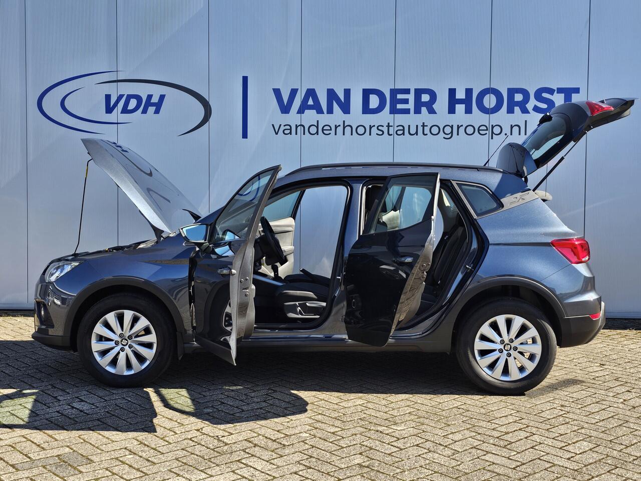 Seat Arona 1.0-115pk TSI Style Business Intense AUTOMAAT ! Gun u het comfort van een automaat ! Volautm. airco dual, stoelverwarming, cruise control, LM wielen, metallic lak