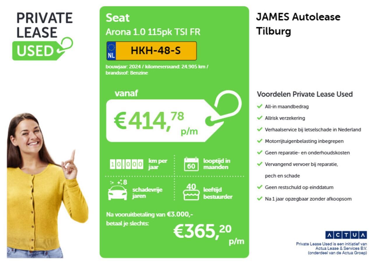 Seat Arona 1.0 115pk TSI FR CARPLAY | VIRTUAL | NAVI