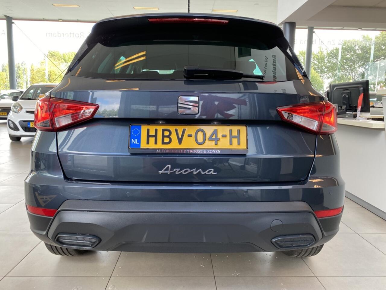 Seat Arona 1.0 EcoTSI Style Automaat,Unieke Kilometerstand,Apple Carplay Android/Auto,Virtual cockpit,Spraakbediening,Parkeersensoren,Lane assist,Airco,Cruisecontrol,Nieuwstaat,16 Inch Lmv
