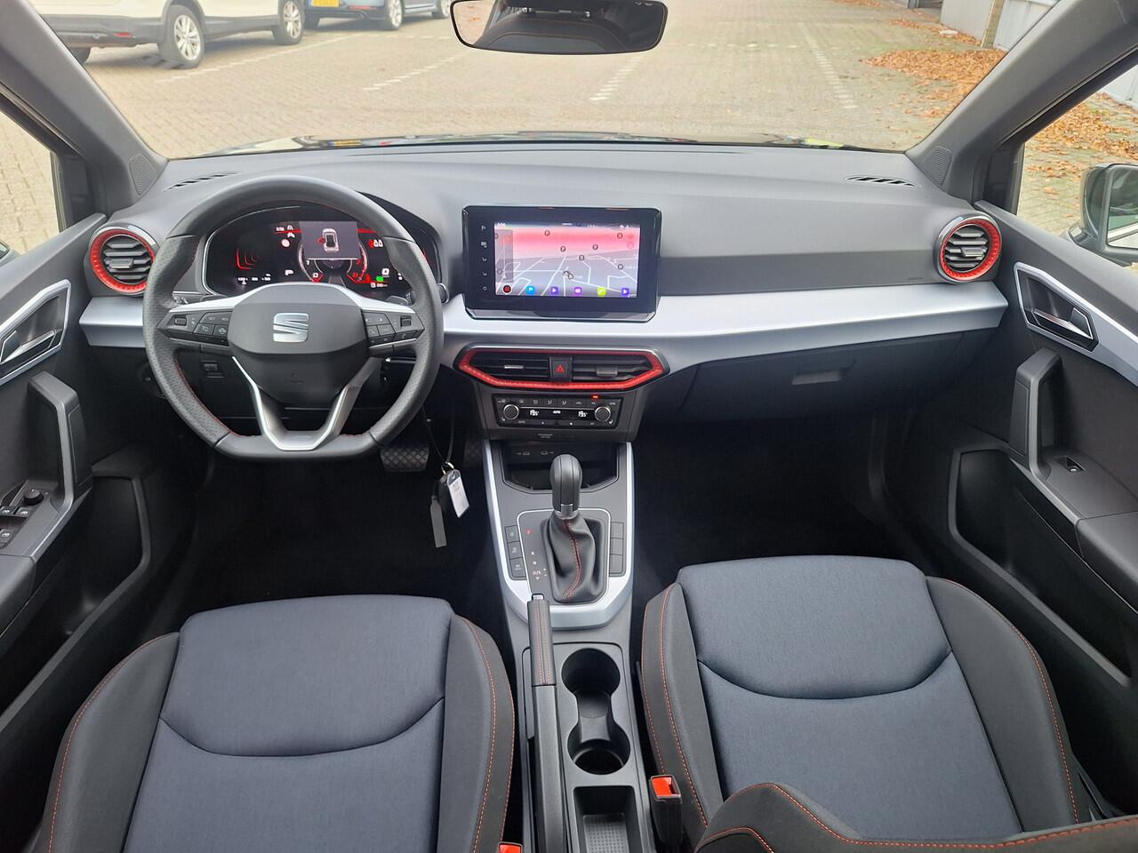 Seat Arona 1.0 116pk EcoTSI FR Anniversary DSG AUTOMAAT-NAVIGATIE-CLIMATRONIC-CRUISE CONTROL VISION-LED