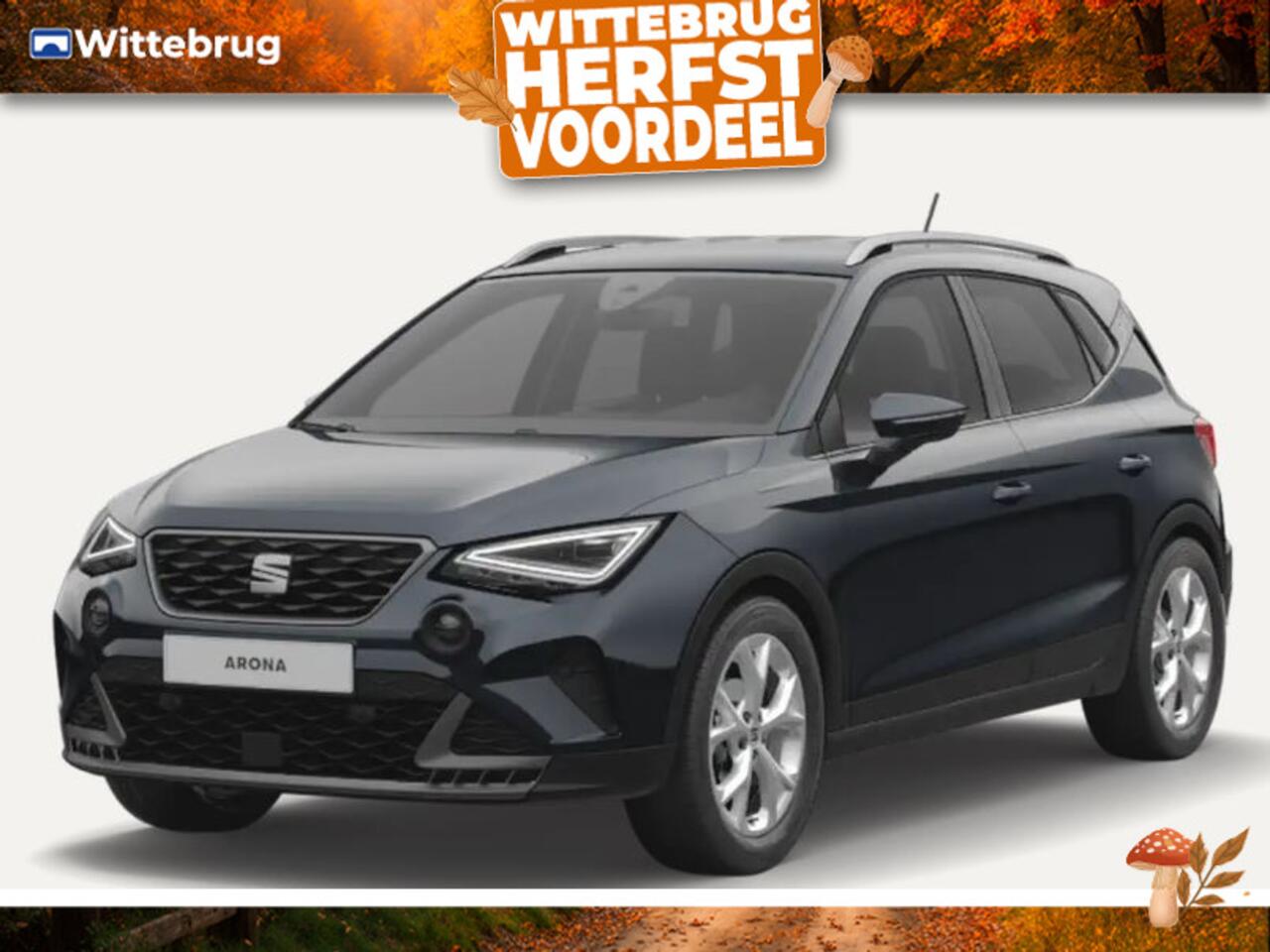Seat Arona 1.0 EcoTSI FR Business Connect Achteruitrijcamera / Keyless Entry/Go / Verwarmbare voorstoelen Apple CarPlay(TM) & Android Auto(TM)