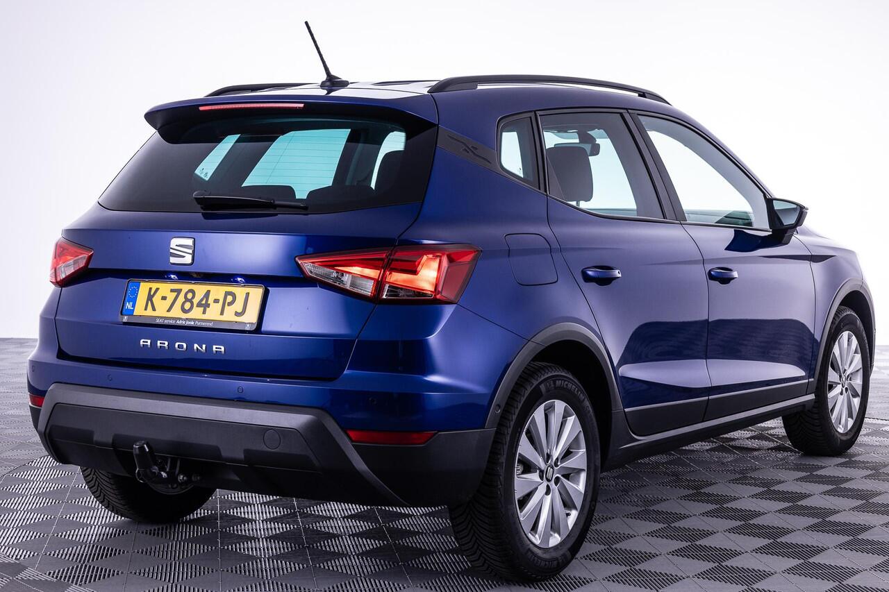 Seat Arona 1.0 TSI Style Business Intense 110 PK | TREKHAAK | ACHTERUITRIJCAMERA | APPLE CARPLAY | PARKEERSENSOREN | ADAPTIEF CRUISE CONTROL | NED AUTO |