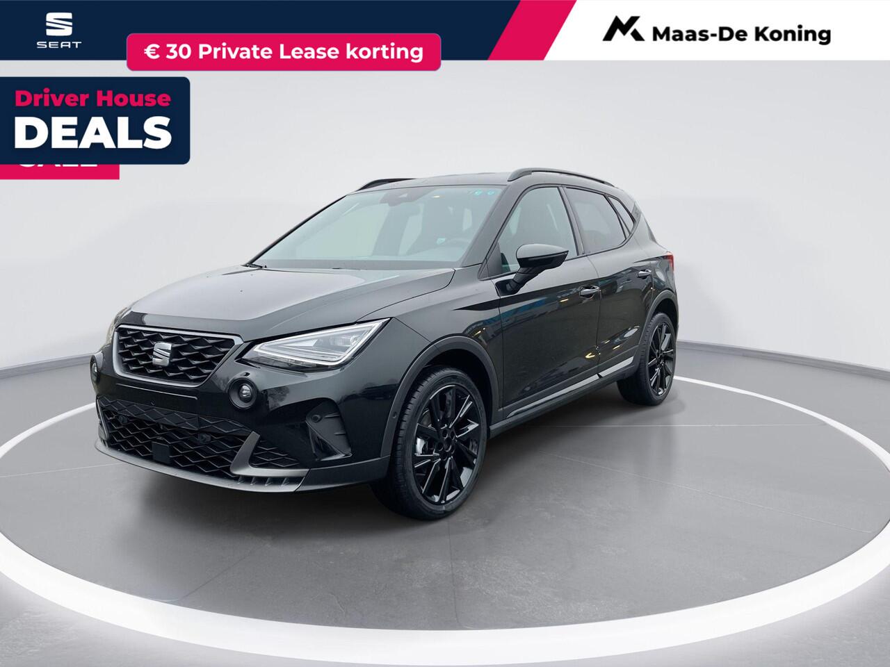 Seat Arona FR Business Connect 1.0 70 kW / 95 pk EcoTSI SUV 5 | Black Pack | 2500,- Herwaardering! 32000,- Fiscaal!