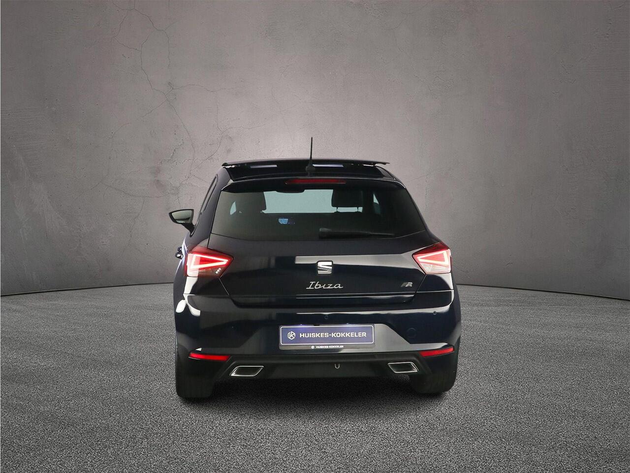 Seat IBIZA FR Plus 1.0 TSI 110pk DSG Automaat Trekhaak, Panoramadak, Adaptive cruise control, LED koplampen, Beats audio, Navigatie, Parkeersensoren, Stoelverwarming