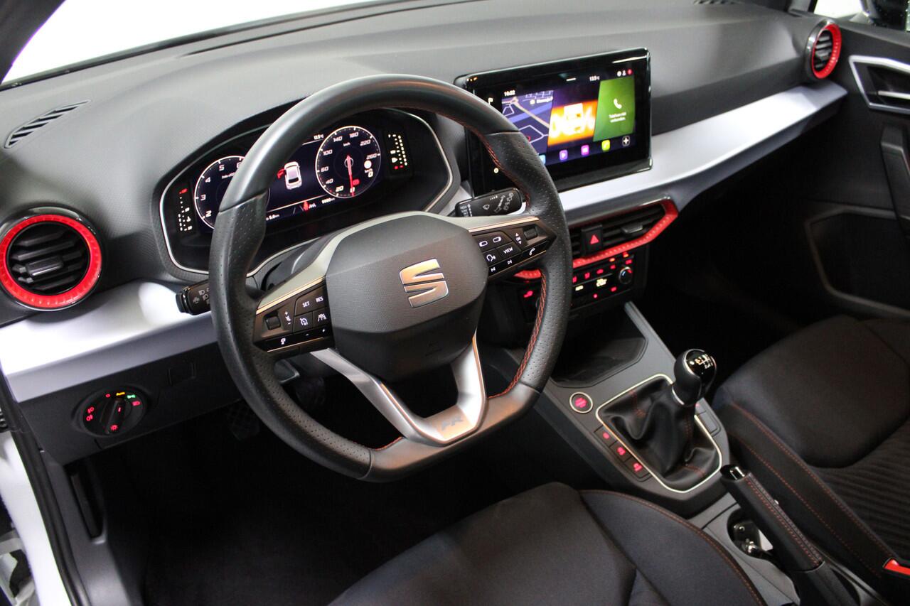 Seat IBIZA 1.0 EcoTSI FR 115pk 5 jaar garantie / Full Led / Side Assist / Navigatie / Camera / Keyless /